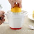 lemon squeezer with non-slip silicone base